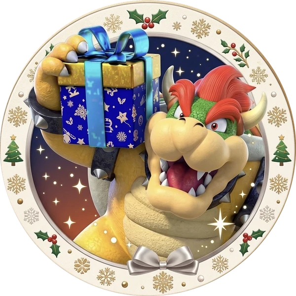Bowser con regalo